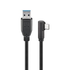 Goobay USB 3.0 Type-C Cable 3m Black - High-Speed Connectivity for Ultimate Performance